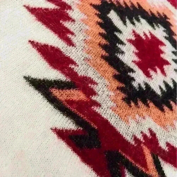 Maison Scotch Scotch & Soda Ivory Geometric Sweater Small - Picture 4 of 9